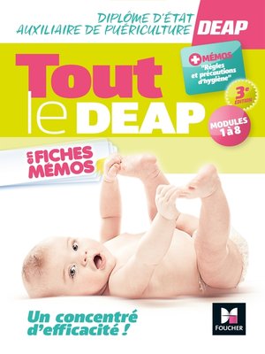 cover image of Tout le DEAP en fiches mémos--Diplôme d'État Auxiliaire de puériculture --3e ed.- Révision